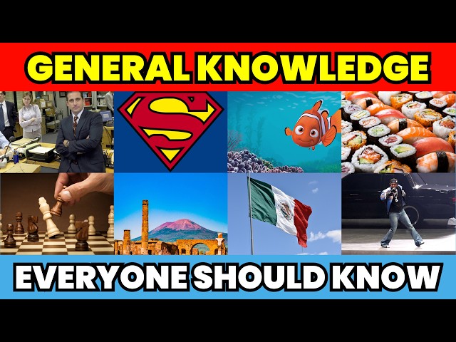 50 Questions Everyone Should Know #2 🧠 | General Knowledge Trivia Quiz | Without Multiple Choice