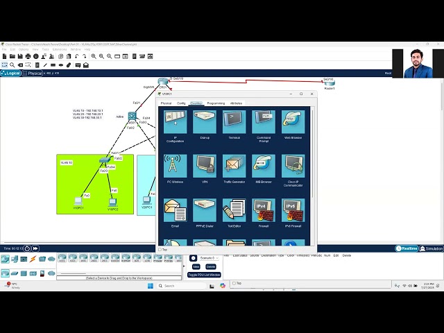 All In One Lab : VLANs, OSPF , HSRP , Etherchannel, NAT , DTP - Part 02