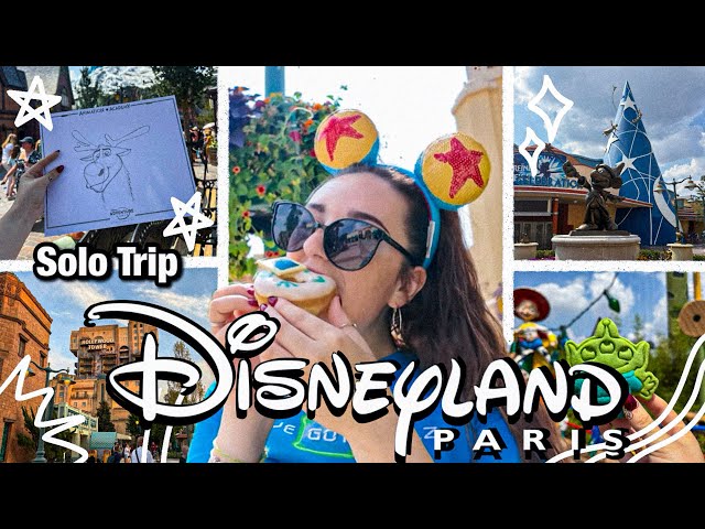 My first Solo Travel | Solo Disneyland Paris vlog