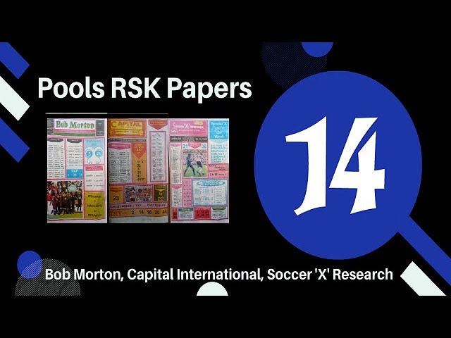 WEEK 14 2024 #FOOTBALL #POOL #RSK PAPER REVIEW VIDEO SERIES 2024/2025 SEASON - 5TH/6TH OCTOBER 2024