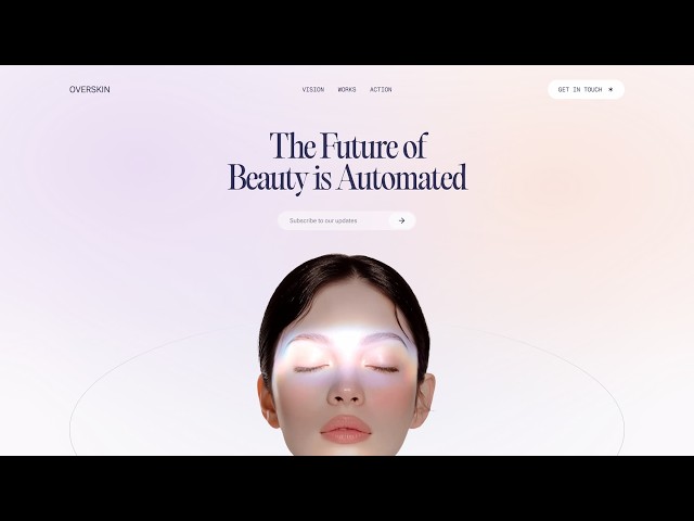 Beauty & Tech Website Template with Next.js and TailwindCSS