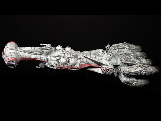 Building Bandai's Blockade Runner from start to finish