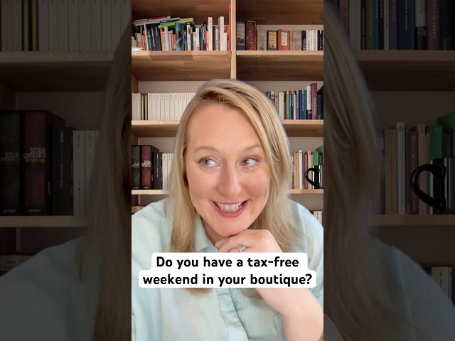 Do you have a tax free weekend in your state? #taxfreeweekend #boutiquebusiness #boutique