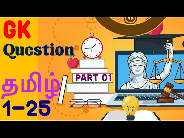 Sri Lanka General Knowledge 2025–2026 |GK Quiz| Tamil 