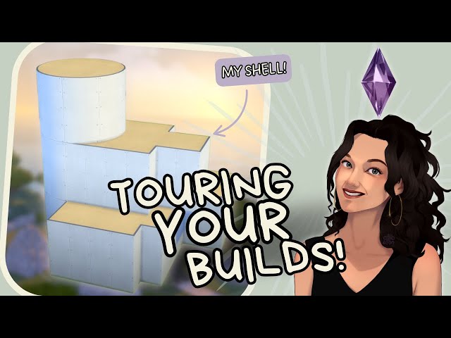 You Guys Outdid Yourselves 😭 | Touring 10 Incredible Builds from My Sims 4 Shell Challenge!