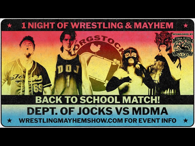 Back to School Match! Department of Jocks vs. MDMA | Sorgstock
