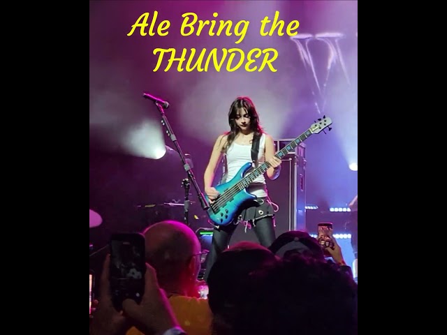 The Warning Ale bring the thunder #live music  #rock music