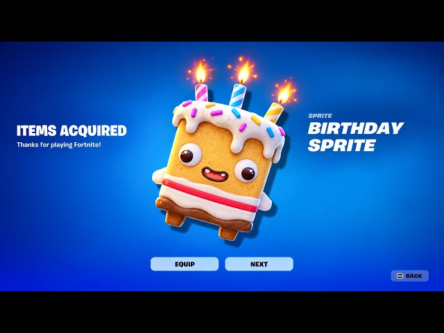 HOW TO GET BIRTHDAY SPRITE ADMIN CODE IN FORTNITE!