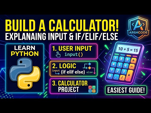 Stop Writing Boring Code! Build a Python Calculator Today