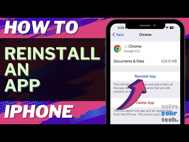 iOS 17: How to Reinstall an App on iPhone