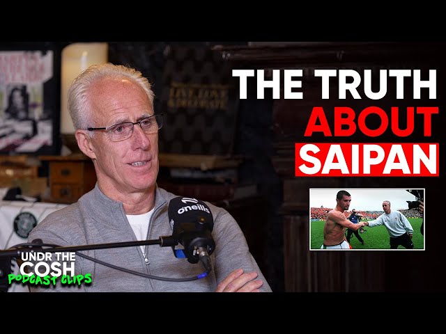Mick McCarthy On Roy Keane Feud & Saipan Film | Undr The Cosh Clips