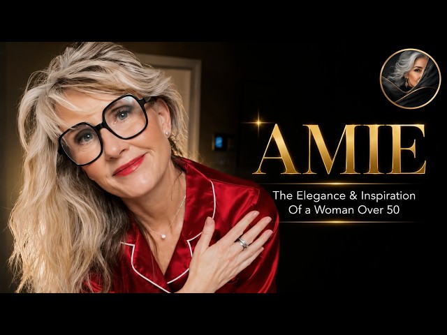 The Elegance of AMIE ・✿ Inspiring Woman Over 50 | Biography & Lifestyle
