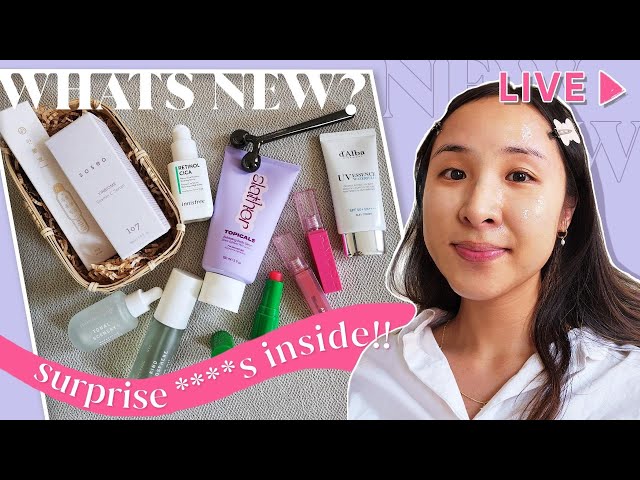 LIVE: Let's Try On All New Skincare, Body & Makeup