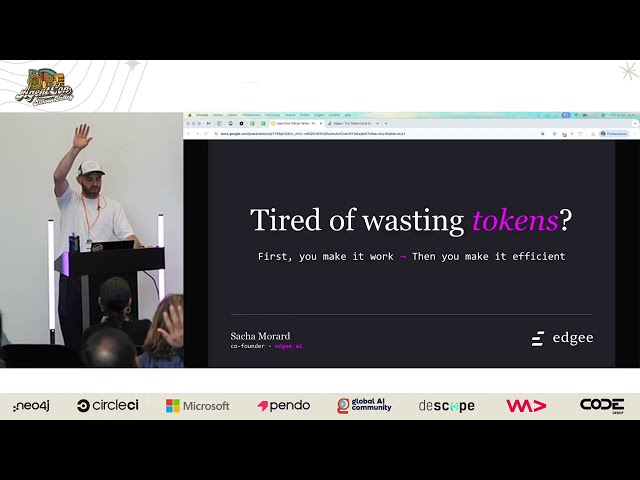 Tired of wasting tokens? - Sacha Morard