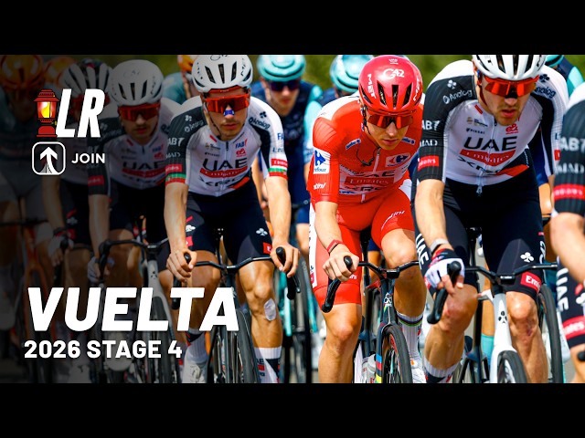 Patrick Witnesses Pogačar’s Greatness | Vuelta a España 2026 Stage 4 | LR x JOIN Cycling