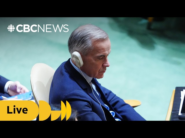 Carney holds news conference in New York