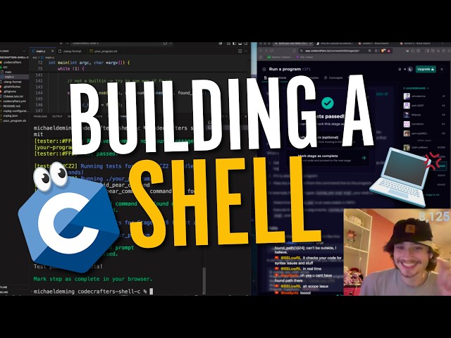 Building a Shell in C From Scratch - Ep. 3 | PATH and Exe