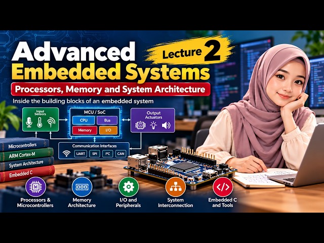 Advanced Embedded Systems Lecture 2 | CPU, Processor Architecture & Programming Languages