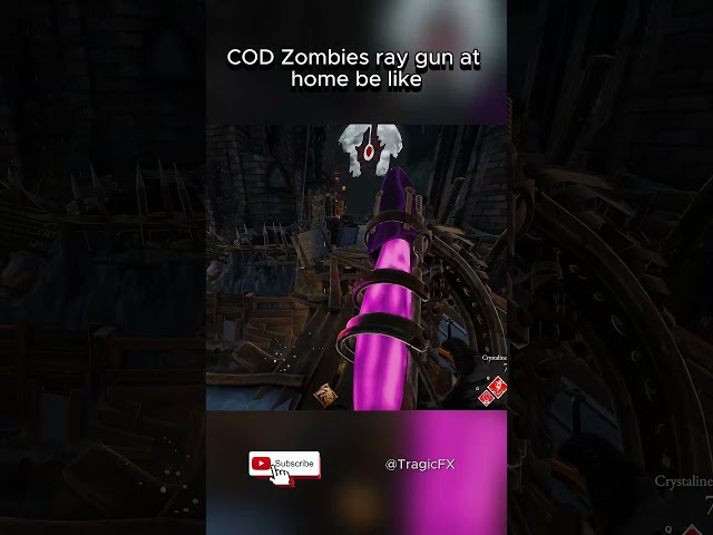 COD Zombies ray gun at home be like... (Game: Blood Reaver)