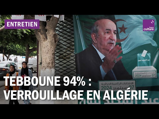 Abdelmadjid Tebboune réélu avec 94,65% : anatomie d’un verrouillage politique en Algérie