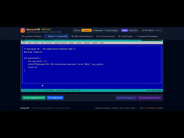 Phase 1: Computer + Programming Fundamentals | Hardware, CPU, ALU, RAM & Compiler Pipeline