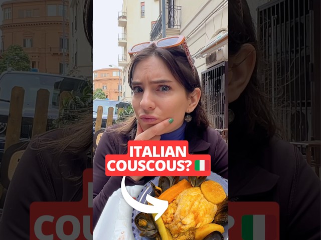 Have you heard of Italian Couscous? 🤔🇮🇹 #italy #couscous #italian #italianfood #sicilia #palermo