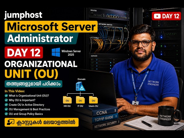 Microsoft Server Administrator | Episode 12 |What is Organizational Unit (OU) in Active Directory?