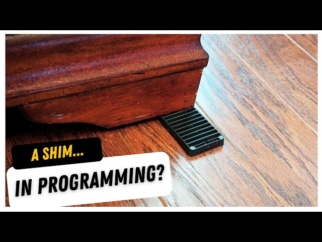 Ever wondered what a shim was in programming?