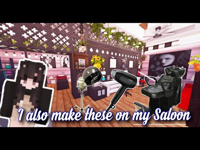 🌃Minecraft City🌃 6# | ✂️✂️ I build Rinbabo style hair Saloon on Minecraft city ✂️ ✂️