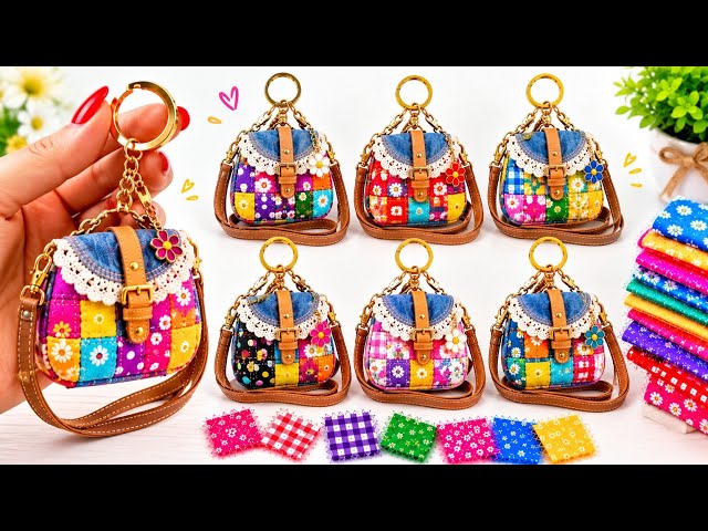 🔥 I Turned Old Fabric Scraps Into a BEST-SELLING Mini Bag! 😱