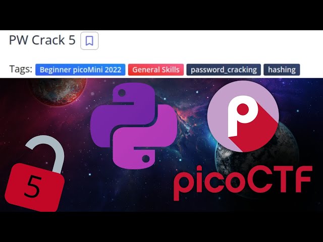 PW Crack Finale! | picoCTF 2022 #06 "PW Crack 5"