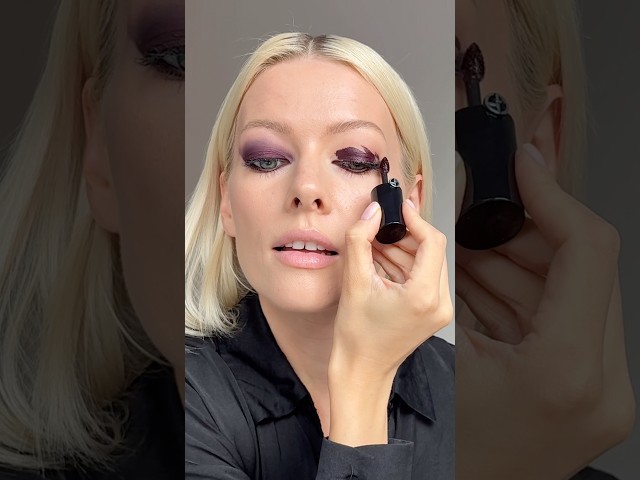 Eye Tint + Lip Gloss = Latex Eyes?! Burgundy Smokey Eye Tutorial #BurgundyMakeup #MakeupTutorial