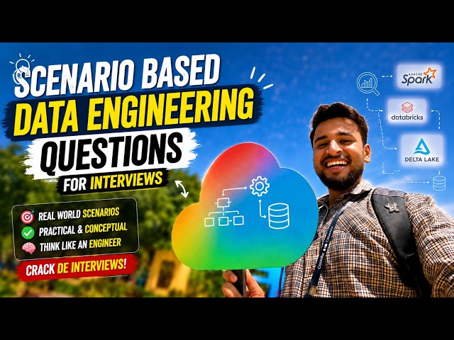 Scenario-Based Data Engineering Interview Questions 🔥 | REAL Questions Asked in 2026