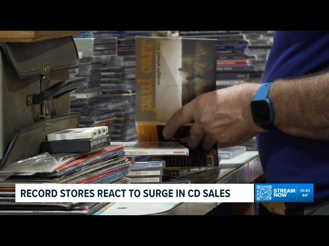 Compact discs make comeback as nostalgia drives music sales