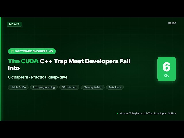 The CUDA C++ Trap Most Developers Fall Into | #NEWIT