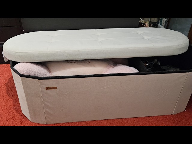 Why I like my Songmics Curved Storage Ottoman