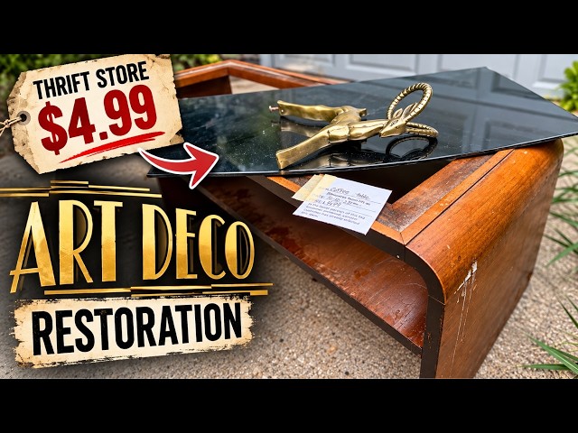 Ep.175 I Found This $4.99 Antique Table and Tried to RESTORE it