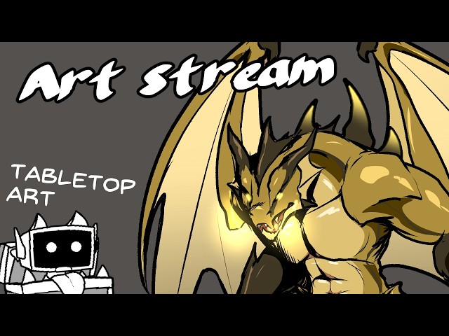 ART STREAM! D&D and Tabletop Art