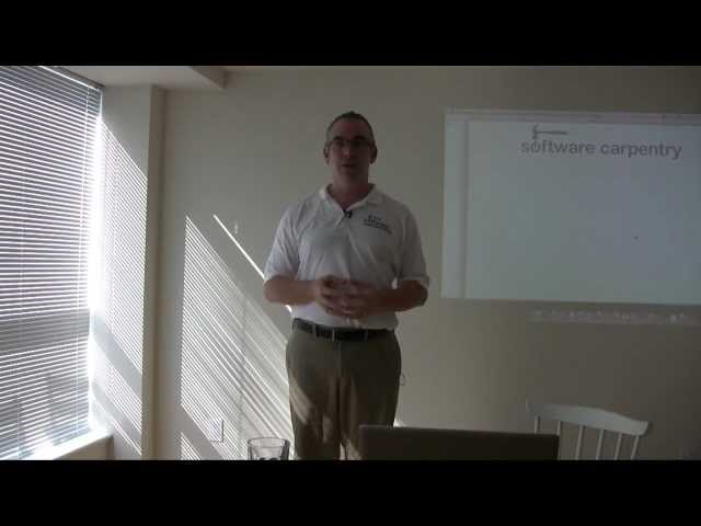 Software Carpentry September 2012 Introduction