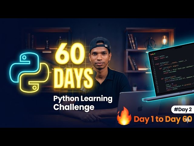 60 Days of python learning// #Day 2 operators 