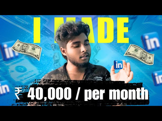 How I Made ₹40,000 Every Month using LinkedIn in Tamil | Freelance Web Developer