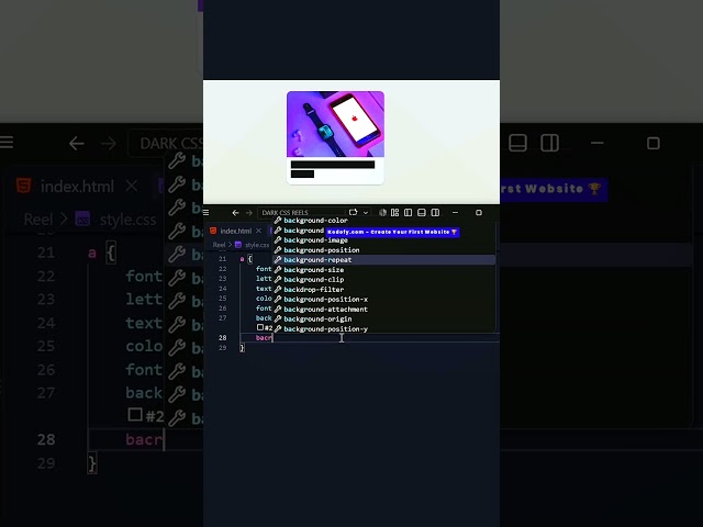 🤠 Animated Underline Hover Effect for Titles #coding #kodofy #programming