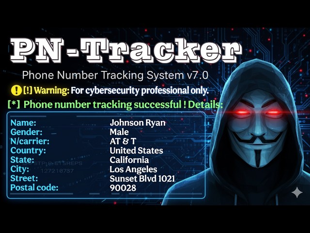 How to Track a Phone Number with Kali Linux in Seconds – Ethical Hacking Demo