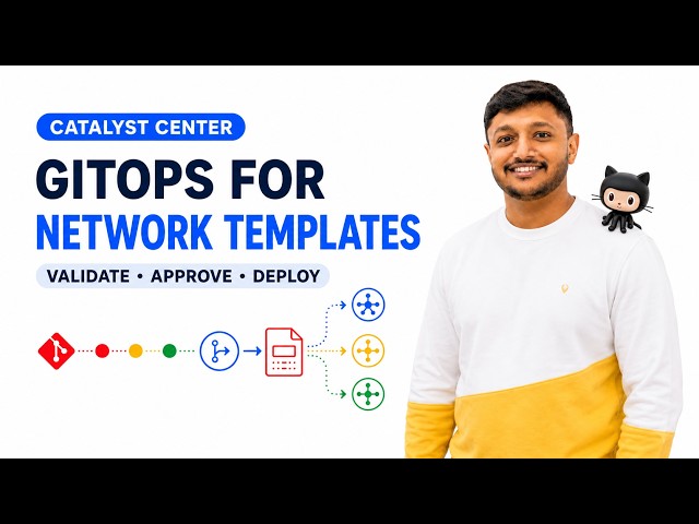 I Built a GitOps Pipeline for managing Network Templates