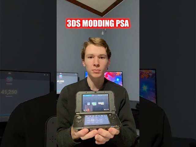 3DS Modding PSA  #3ds