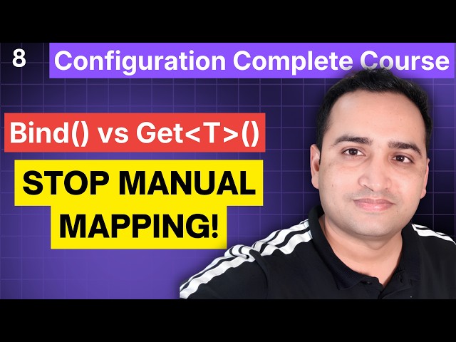 Bind() vs Get() in ASP.NET Core: Map appsettings.json to C# Objects