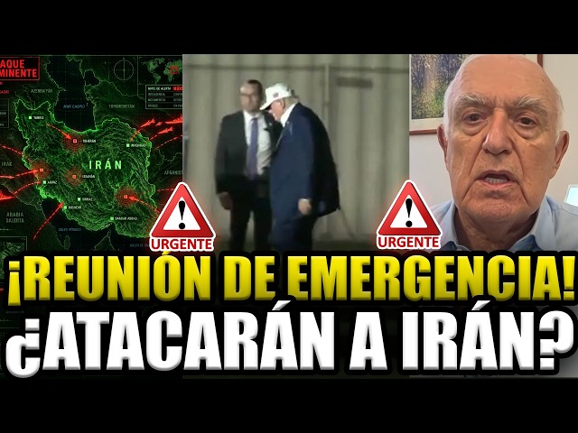 🚨ÚLTIMO MOMENTO REUNIÓN DE EMERGENCIA ¡TRUMP PODRIA ATACAR A IRÁN Y LOS HUTIES! RUCKAUF CUENTA TODO