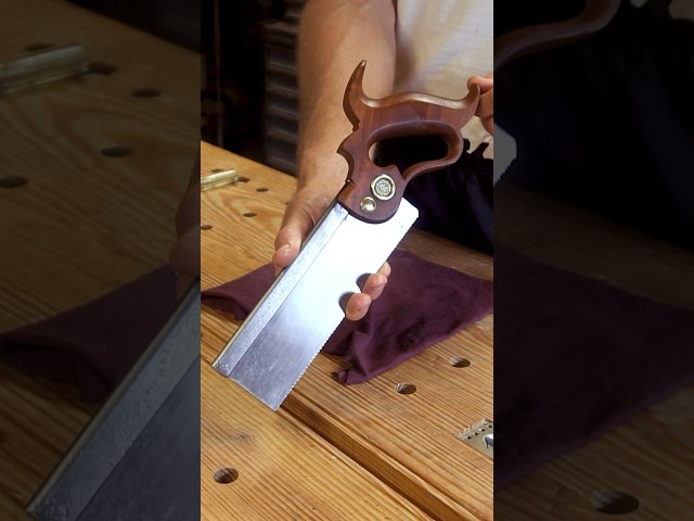Restoring an old backsaw - #restoration
