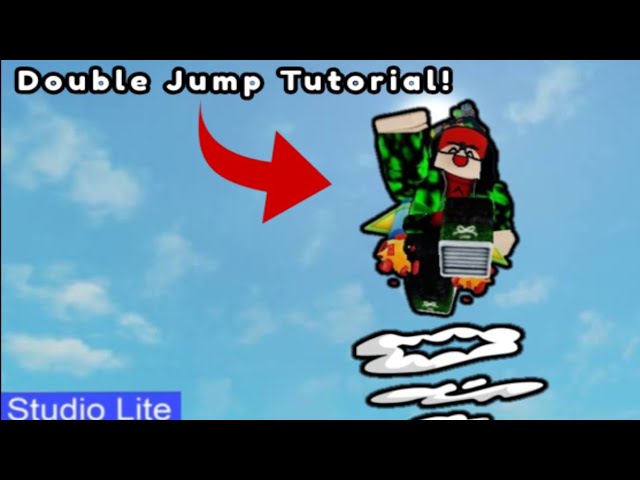 Double Jump With animation│Studio lite Tutorial