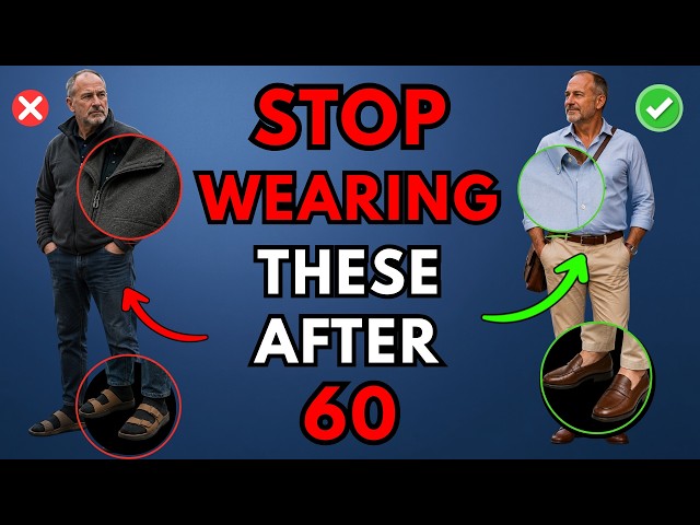 13 Things Men Over 60 Are Still Wearing That Make Them Look Out of Touch